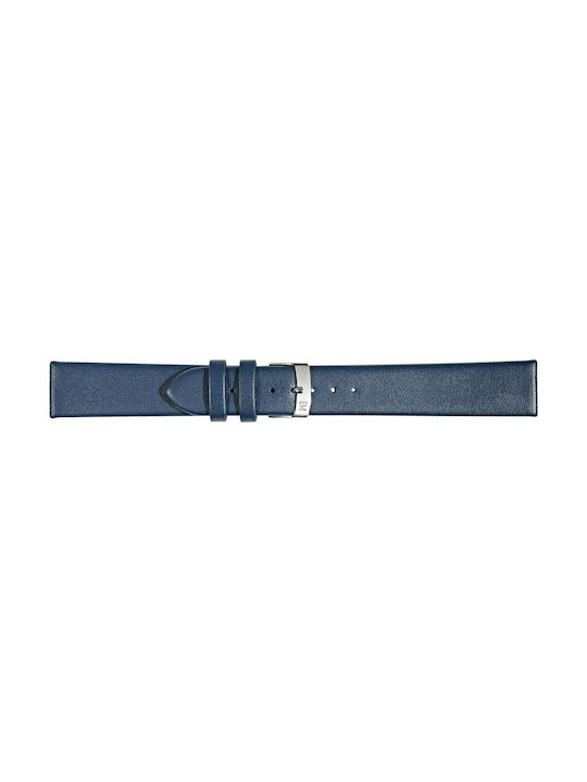 Micra-Evoque Leather Strap Navy Blue 18mm