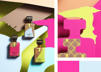 Disaronno Set de Miniaturi de Băuturi Originale Trussardi 3buc 50ml