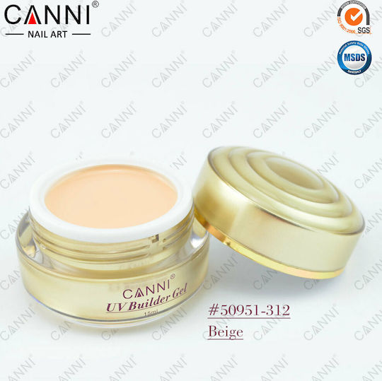 Canni 312 UV Builder Gel Νυχιών 312 15ml
