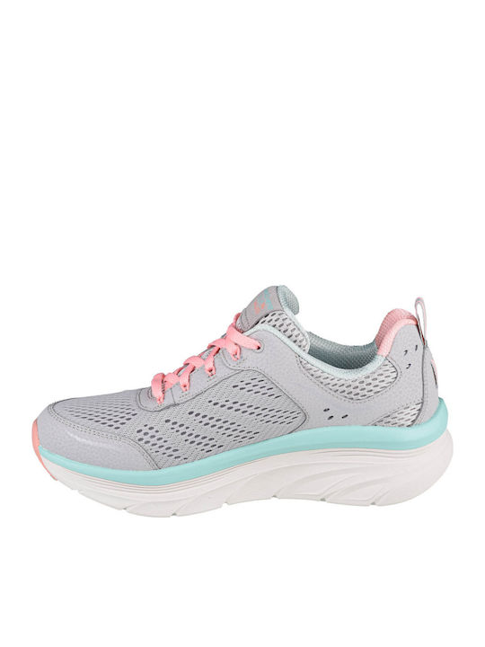 Skechers D'Lux Walker Infinite Motion Sneakers Gray