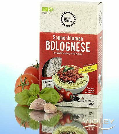 Sunflower Family Organic Minced Sunflower Seed with Bolognese Flavor 131gr