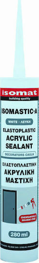 Isomat Isomastic-A Acrylic Mastic for Wood White 280ml