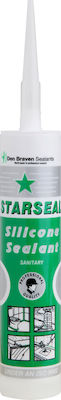 Bostik Den Braven Starseal Sealant Silicone Mold Resistant Transparent 260ml