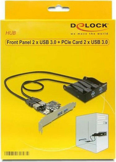 DeLock 61893 Преден панел USB