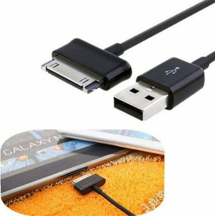USB to 30-Pin Cable Μαύρο 1m (349120257)