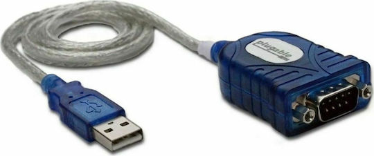 Powertech Cable USB-A to RS232 9-pin male 1.5m (CAB-U045) 1pcs