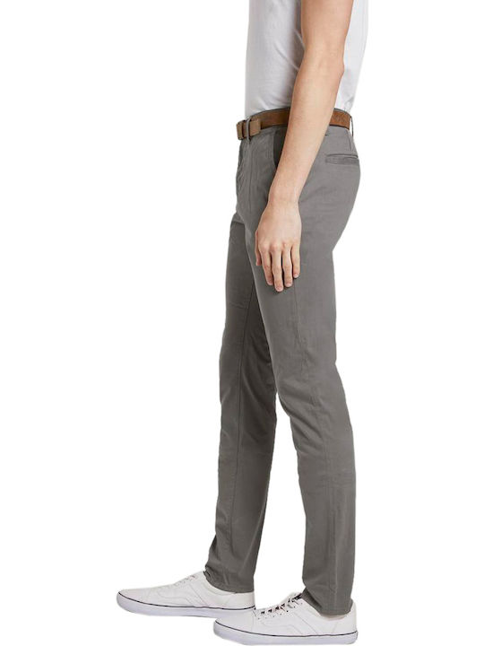 Παντελόνι Chino Ελαστικό σε Slim Εφαρμογή Γκρι