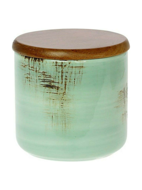 Cryspo Trio Country Mix Set 2 Pieces Coffee Porcelain Jars with Lid 12cm