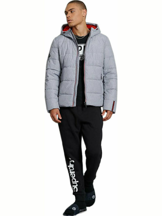 Superdry Jachetă Puffer Gri