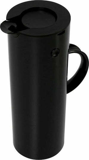 Stelton EM77 Jug Thermos Bottle Plastic 1L Black