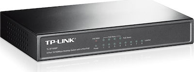 TP-LINK TL-SF1008P v7 Negestionat L2 PoE Switch cu 8 Porturi Ethernet