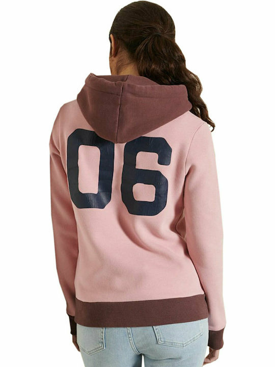 Superdry Women's Hooded Sweatshirt Pink