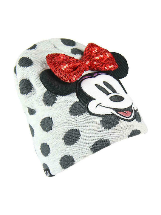 Minnie Mouse Kinder Mütze Gestrickt Gray