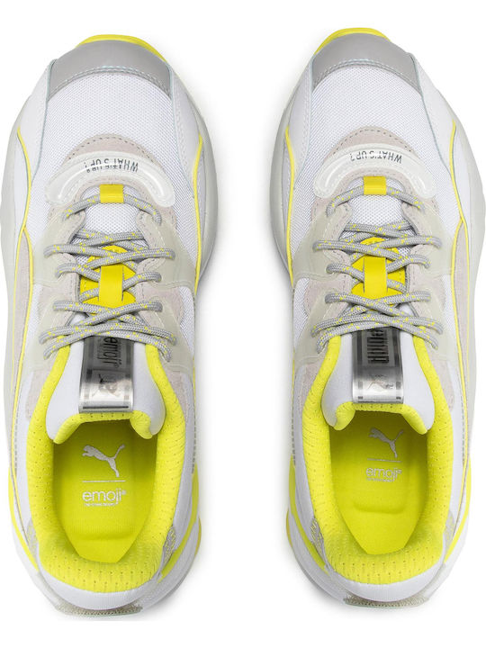 RS-2K X Emoji Adidași Chunky Albi