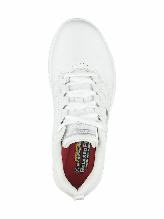 Skechers Erath Παπούτσι Εργασίας Λευκό με Πιστοποίηση SR