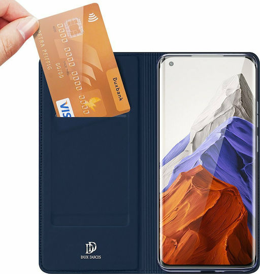 Dux Ducis Skin Pro Buchen Sie Synthetisches Leder Blau (Xiaomi Mi 11 Ultra)