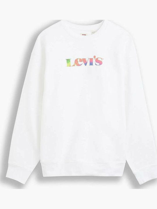 Graphic Pai Damen Sweatshirt Weiß