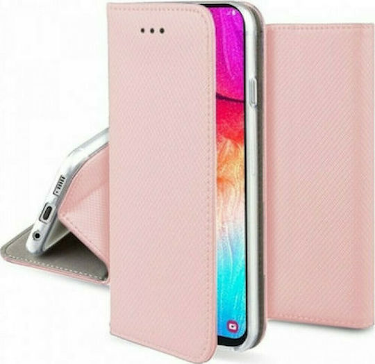 Forcell Smart Magnet Книга Изкуствена кожа Розово злато (Huawei P Smart 2019 / Honor 10 Lite)