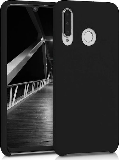 Back Cover Σιλικόνης 0.3mm Μαύρο (Huawei P30 Lite)