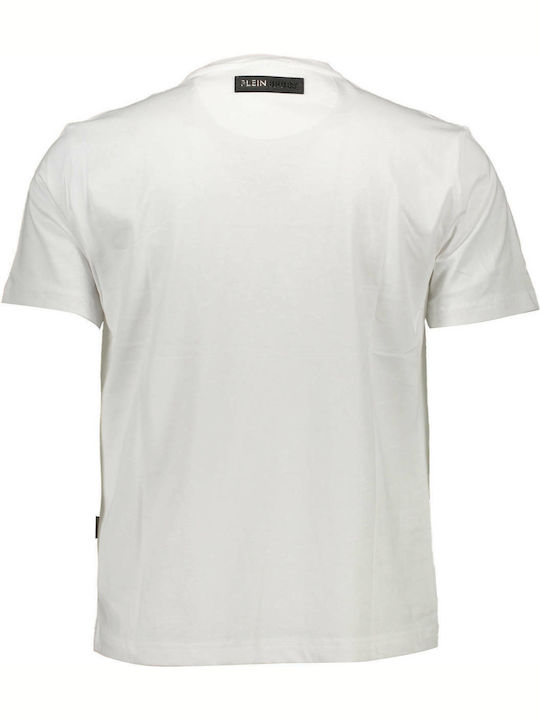 Plein Sport Men's Short Sleeve T-shirt White