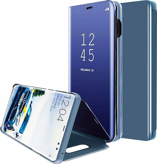 Hurtel Clear View Book Plastic Albastru (Xiaomi Mi 9)