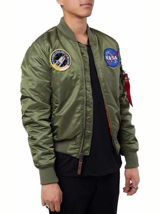 Flight MA-1 VF Nasa Jacket Bomber Khaki