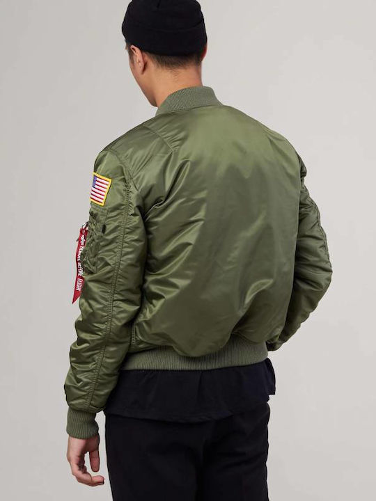 Flight MA-1 VF Nasa Jacket Bomber Khaki