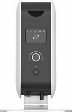 Mill Instant Max Floor Convector Heater 2200W with Electronic Thermostat 62x38.5cm White