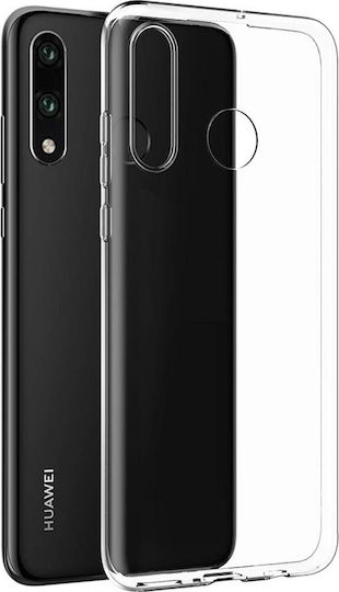 Back Cover Σιλικόνης 0.5mm Διάφανο (Huawei P30 Lite)