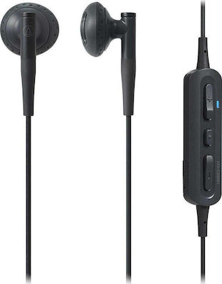 Audio Technica ATH-C200BT Earbud Bluetooth Handsfree Ακουστικά Μαύρα