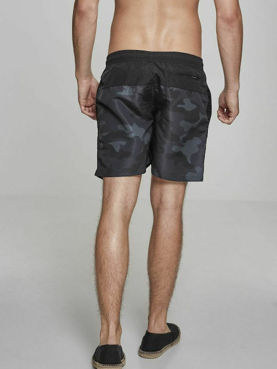 Men's Swimwear Shorts Black / Dark Camo