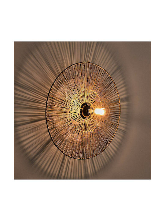 La Redoute Interieurs Yaku Leuchte Wand Beige 50x52cm