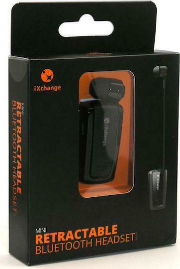 iXchange UA-25 In-ear Bluetooth Handsfree Ακουστικό Πέτου Πορτοκαλί