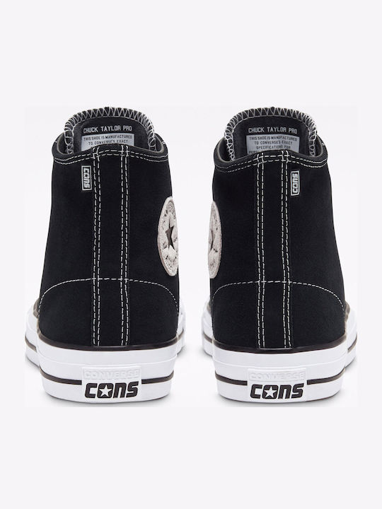 Chuck Taylor All Star Pro Hi Μποτάκια Μαύρα