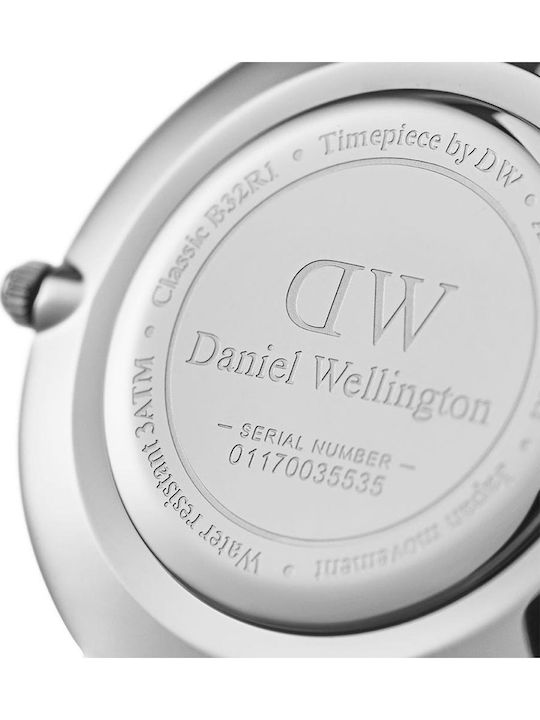 Daniel Wellington Classic Petite Women's Watch with Silver Metal Bracelet