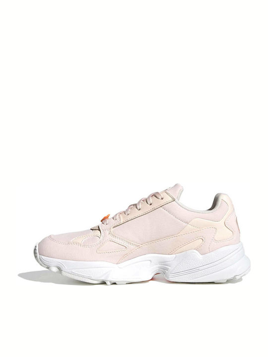 Falcon Chunky Sneakers Pink Tint / Signal Orange