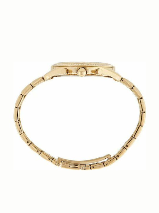 Tommy Hilfiger Ari Women's Watch Chronograph with Gold Metal Bracelet