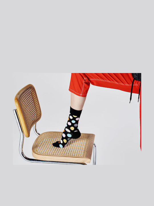 Happy Socks Men's Patterned Socks Black