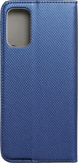 Smart Book Πλαστικό Navy Μπλε (Redmi Note 10 5G / Poco M3 Pro)