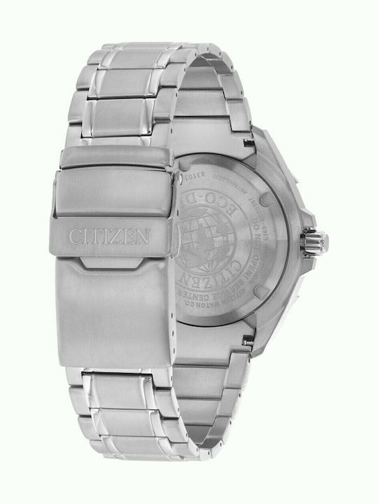 Citizen Promaster Ρολόι Eco - Drive με Μεταλλικό Μπρασελέ Citizen Promaster Ρολόι Eco - Drive με Μεταλλικό Μπρασελέ