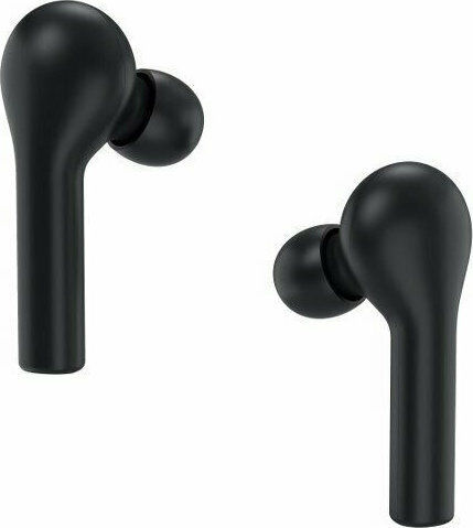 QCY T5 In-ear Bluetooth Handsfree Ακουστικά με Αντοχή στον Ιδρώτα και Θήκη Φόρτισης Μαύρα