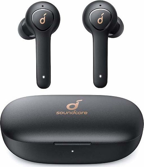 Soundcore by Anker Life Note In-ear Bluetooth Handsfree Ακουστικά με Αντοχή στον Ιδρώτα και Θήκη Φόρτισης Μαύρα