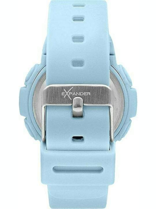 Sector Expander Ψηφιακό Γυναικείο Ρολόι 40mm Μπαταρίας με Μπλε Καουτσούκ Λουράκι