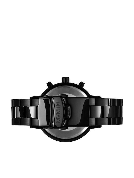 MVMT Nova Γυναικείο Ρολόι 38mm Μπαταρίας με Μαύρο Μεταλλικό Μπρασελέ