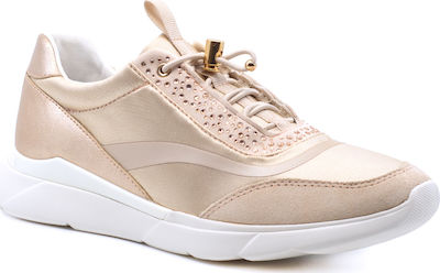 Geox Sneakers σε Χρυσό Χρώμα 01522 C2235 -