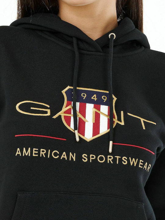 Archieve Shield Women's Sweatshirt Hooded Black