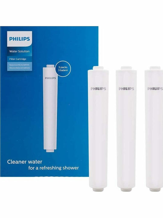 Philips Ersatz-Wasserfilter für Dusche 3Stück