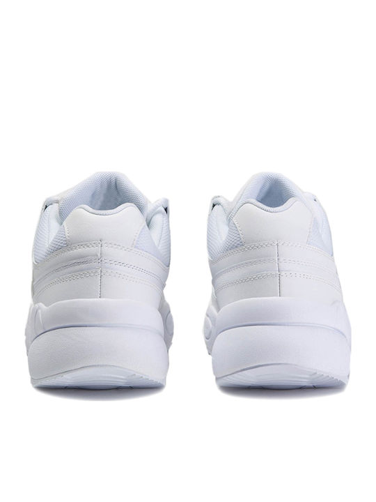 Q3 Sparta Γυναικεία Chunky Sneakers Λευκά