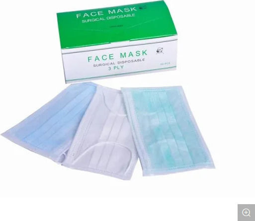 Soft Care 121.011 SoftCare Protection Series Medical Mask with Elastic Type II Protective Mask Non-Reusable Type II Surgical White 121.011.W 50pcs