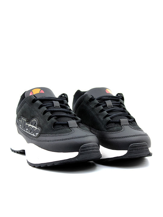 Q3 Sparta Γυναικεία Chunky Sneakers Μαύρα